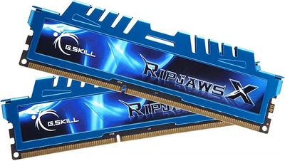 Оперативна пам'ять G.Skill DDR3-1600 8192MB PC3-12800 (Kit of 2x4096) RipjawsX (F3-12800CL7D-8GBXM)