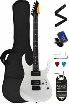 Электрогитара Deviser L-G6 MS (чехол, кабель, ремень, тюнер, медиатор, ключи, тремоло)