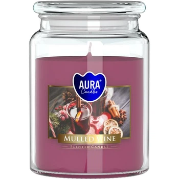 Свеча ароматичная Aura (Bispol) Глинтвейн (27558)