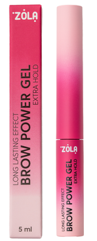 Гель для брів ZOLA Brow Power Gel прозорий 5 мл