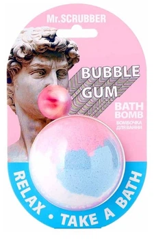 Бомбочка для ванни Mr.Scrubber Bubble Gum 200 г