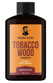 Освіжальний лосьйон після гоління Barber Blend Tobacco Wood 120 мл