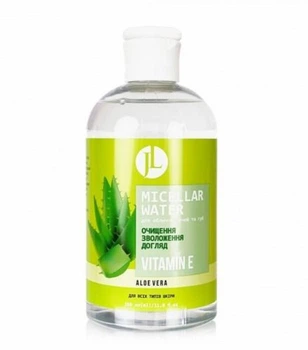 Міцелярна вода COLOUR INTENSE Міцелярна вода для зняття макіяжу Jovial Luxe Aloe Vera & Vitamin E 350 мл