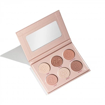 Палетка тіней для повік Bogenia Match Eyeshadow Palette (6 colors) BG908