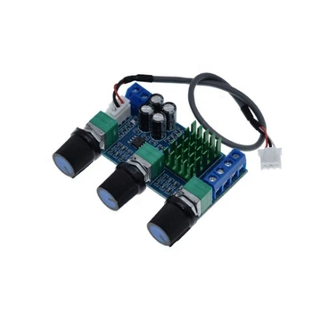 Аудио усилитель XH-M567 2x80W TPA3116D2 (Bluetooth/Aux усилитель тембра НЧ/ВЧ, 12-24V)