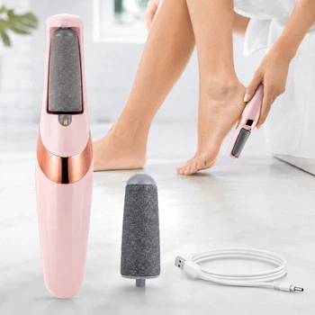 Электрическая пемза для ног Flawless Pedi + 2 ролика / Роликовая пилка для пяток