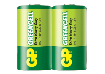 Батарейка мини бочка GP GREENCELL LR14 14A 1.5V 2 шт. пленка