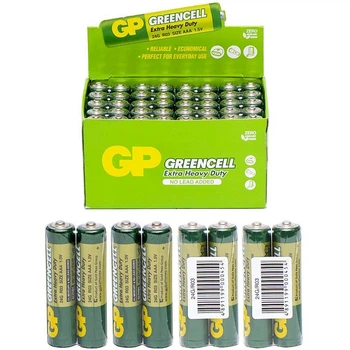 Батарейка мініпальчик AAA GP GREENCELL R03 24G 1.5V 40 шт. пч