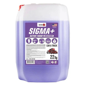 Концентрированная активная пена 22кг для бесконтактной автомойки Nowax SIGMA Plus DOSATRON (NX20190)