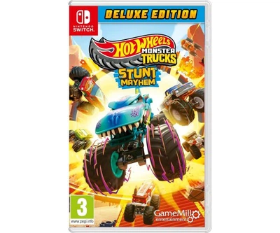 Игра Hot Wheels Monster Trucks: Stunt Mayhem Deluxe Edition (английская версия) (Nintendo Switch)