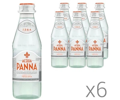 Упаковка минеральной негазированной воды Acqua Panna стекло 24 шт. х 0,25 л