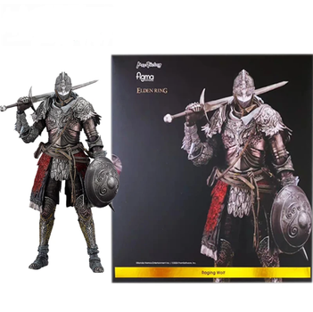Колекційна екшн-фігурка Елден Рінг Варграм Свирепий вовк ELDEN RING Vargram Raging Wolf Elden Ring Figma з мечем і щитом, 1972 figure