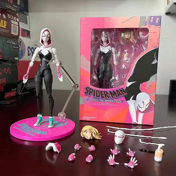 Коллекционная экшн-фигурка Spider-Gwen: Across the Spider-Verse Гвен Стейси «Человек-паук: Сквозь вселенную»