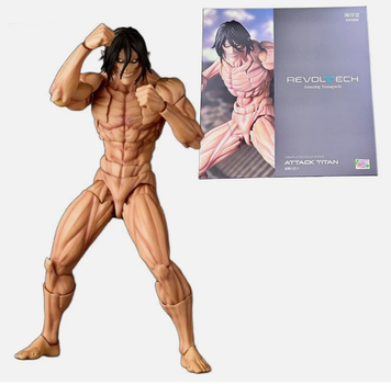 Коллекционная аниме фигурка Attack Titan Attack on Titan Shingeki no Kyojin (Атака титанов) 18 см – экшн-фигурка Атакующий Титан