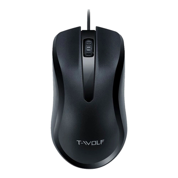 USB Мышь TWolf V12 оптическая с длиной кабеля 1.5 м симметричная черная