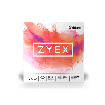 Струни для альта D'Addario ZYEX VIOLA STRING SET (Long Scale, Medium Tension)
