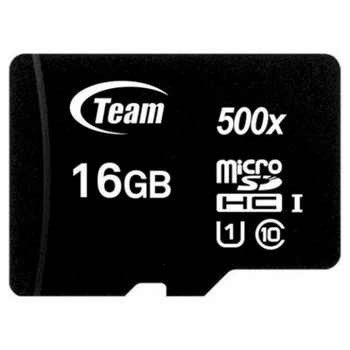 Карта памяти Team 16GB microSDHC class 10 UHS-I (TUSDH16GCL10U02) (356065)