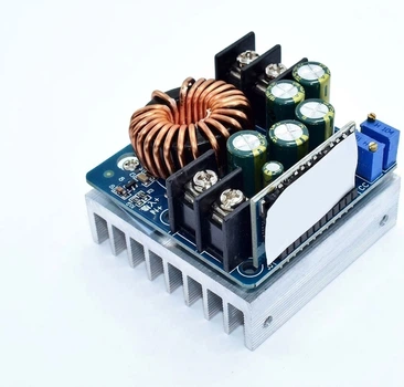 Понижающий DC-DC преобразователь напряжения SZ-BK0612 400W (10.5–60V в 0–45V, 15A) с регулировкой тока и напряжения