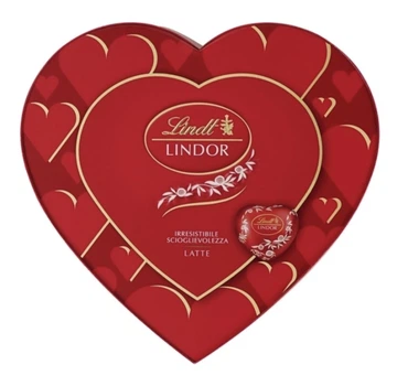 Коробка конфет Lindt Lindor Сердечки