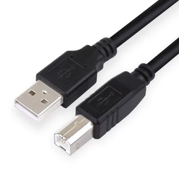 Кабель для принтера (сканера) USB 2.0 AM-BM/1 метр/Чорний