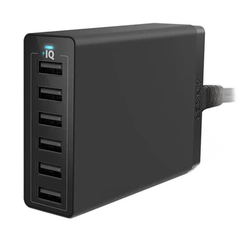 Сетевое зарядное устройство Anker PowerPort 6 60W 6-port V3