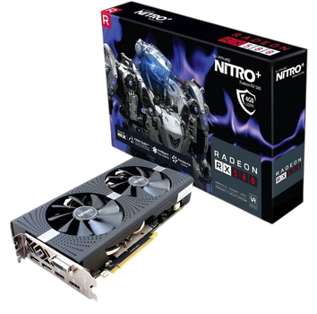 Відеокарта AMD Radeon RX 580 8GB Sapphire Nitro+ (11265-03) Б/В