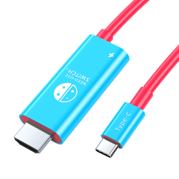 Кабель HDMI BIAZE для Nintendo Switch Red/Blue (yz58)