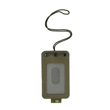 Бэйдж M-Tac с прозрачной панелью, Olive 2000000224961