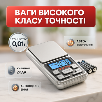 Портативные весы MS-1724A для ювелирных изделий до 100 г