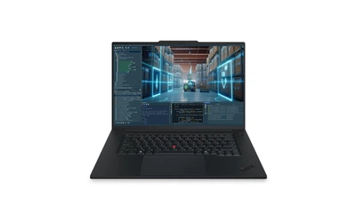 Ноутбук Lenovo ThinkPad P1 Gen 9 (21UE000DMH), Intel Core Ultra X9 388H / 16" / RAM 64 ГБ LPDDR5X / SSD 1 ТБ / Intel Arc B390 Graphics / 5G / Windows 11 Pro / Чорний