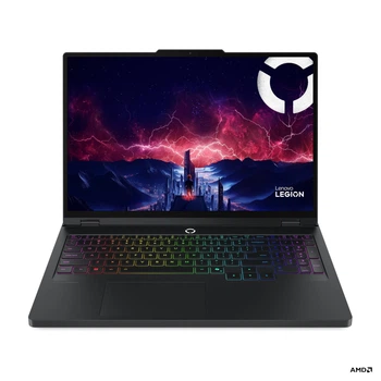 Ноутбук Lenovo Legion Pro 5 (83LT009MPB), AMD Ryzen 7 8745HX / 16" / OLED / 165 Гц / RAM 16 ГБ DDR5 / SSD 1 ТБ / AMD Radeon 610M + RTX 5060 / Без ОС / Чорний