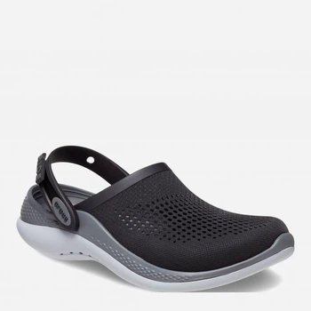 Крокси LiteRide 360 Black/Slate Grey, розмір 42