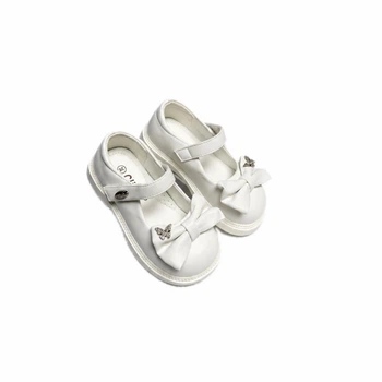 Туфлі білі з бантиком Clibee (817-2) 29(р)