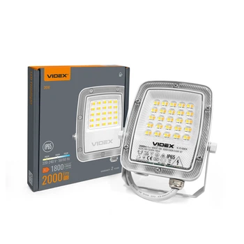LED прожектор VIDEX F5 20W 3000-5000-6500K 230V White (VL-F5-020CW)