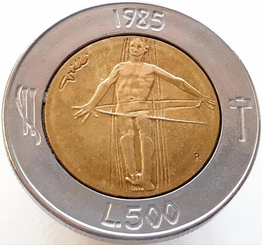 Монета Сан-Маріно 500 лір 1985