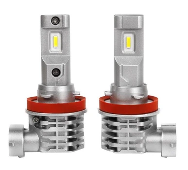 LED автолампи H11 STELLAR S26 15W CANBUS 6000K з пасивним охолодженням для фар та ПТФ — комплект 2 шт.