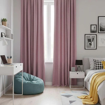 Тканина портьєрна Soft Velvet Lux IDEIA 290 см, 250 гр/м2 шторна, для штор, штори, портьєри, мікро велюр V-212 фрез 5173418