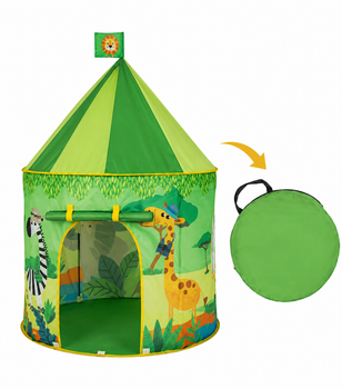 Дитячий ігровий намет Playtive, зелений, 100 × 145 см, від 1,5 року