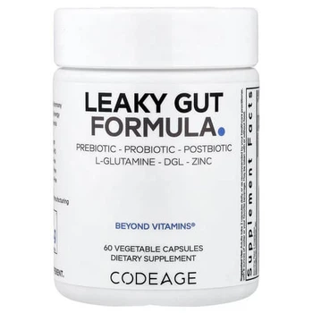 Комплекс для підтримки ШКТ Codeage Leaky Gut Formula 60 рослинних капсул