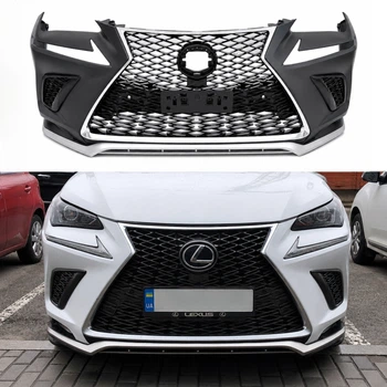 Бампер F-Sport рестайлинг 2018+ для Lexus NX 2014-2021 для Lexus NX 2014-2021 (8116)