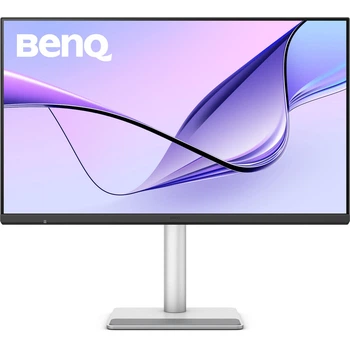 Монітор 31.5" 16:9 IPS РК Mac Colors, 3840х2160, 1 20 Гц, 5 мс (GtG), 98% P3, HDR, 2xHDMI 2.1/1 [TB4 (MA320UG Silver-Grey BENQ (9H.LP1LA.TBE)