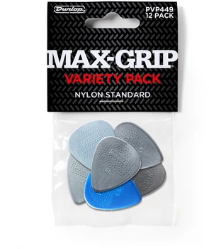 Набор медиаторов Dunlop Max-Grip Nylon Standard Pick Variety Pack