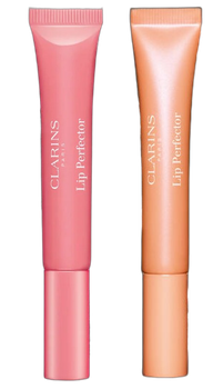Zestaw błyszczyków do ust w tubce Clarins Lip Perfector Collection Rose and Apricot 2 x 12 ml (3666057332739)
