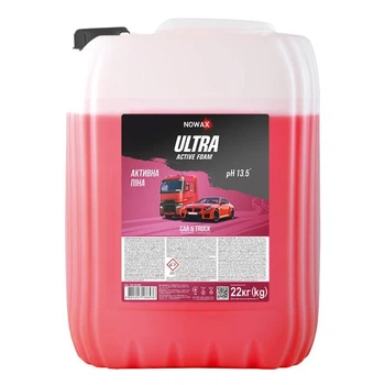 Піна Ultra Active Foam 1:14-1:9 (пінопістолет), 1:150-1:90 (балон) pH-13,5, 22кг (NX20195)