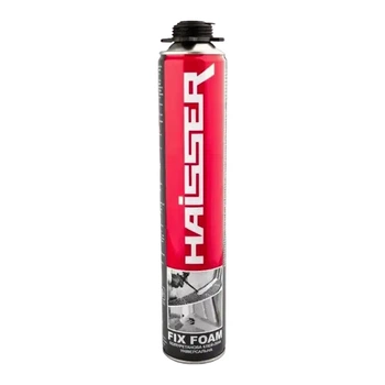 Пена-клей Haisser FIX FOAM 725 мл пистолетная насадка