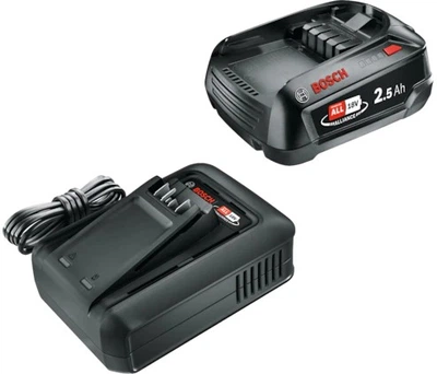 Zestaw zasilający Bosch Starter Set 18 V : akumulator 2.5 Ah + ładowarka AL 18V-44 (1600A031T4)