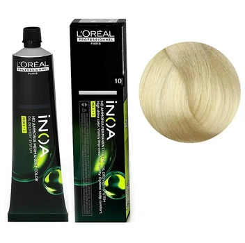 Фарба для волосся стійка без аміаку L'Oreal Professionnel INOA 10, 60 мл
