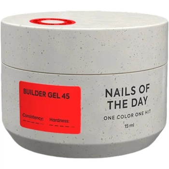 NAILSOFTHEDAY Builder Gel 45, 15 мл