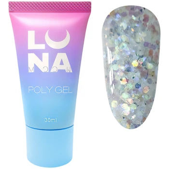 LUNA Poly Gel №10 Полігель для нарощування, 30 мл