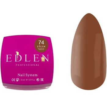 EDLEN Builder Gel Lviv №74 Coffe in Lviv, 15 мл